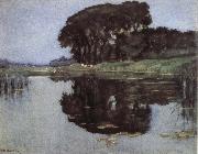 Piet Mondrian Shadow of trees oil painting artist